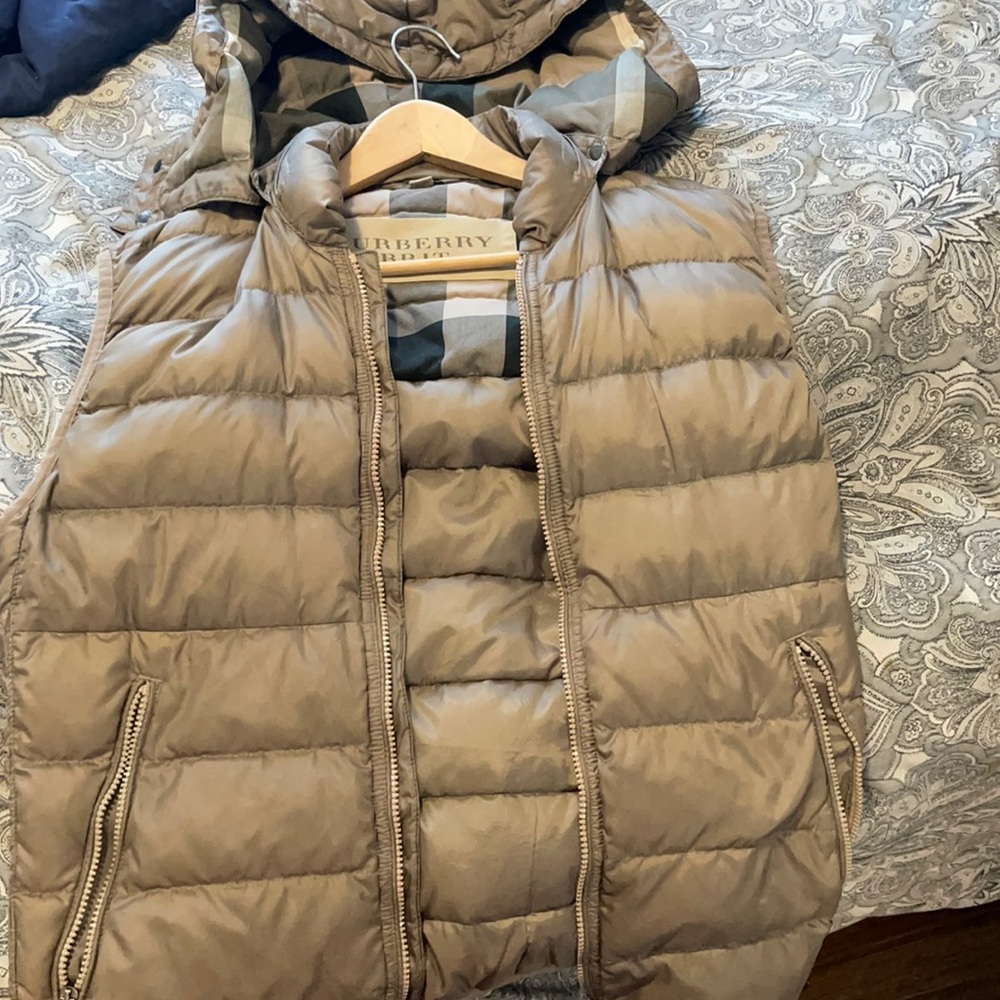 Down Burberry vest